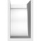 Ekena Millwork Standard Del Monte Architectural Grade PVC Rafter Tail, 5"W X 8"H X 16"L RFTP05X08X16DEL - alternate 2